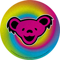 glitter bear sticker