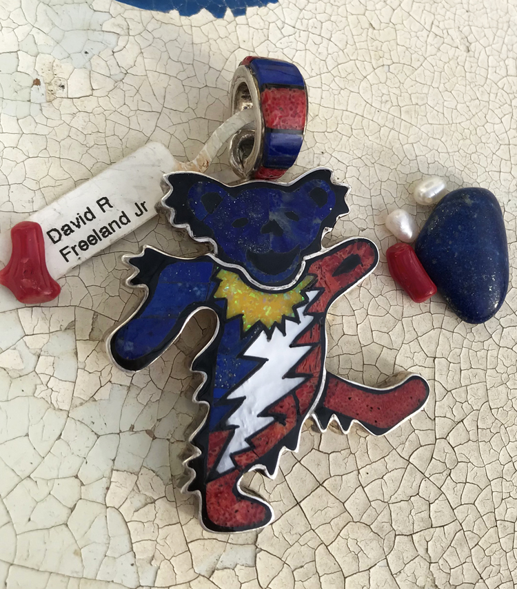 sterling & stone Jerry Bear pendant