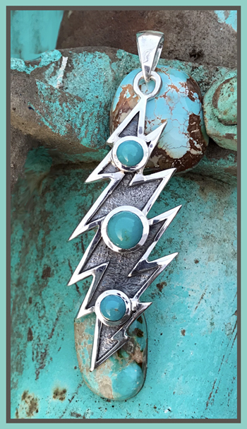 turquoise bolt