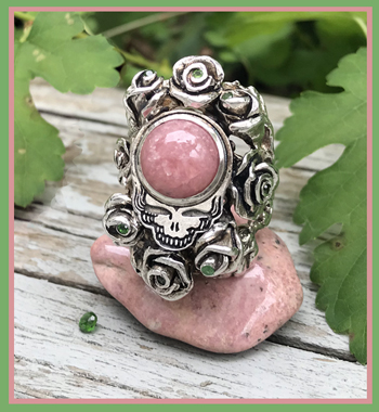 Grateful dead bear ring on sale