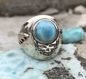 larimar steal your face ring