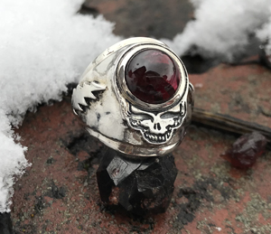 garnet grateful dead ring