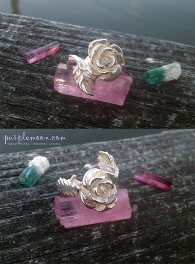 grateful dead rose bolt ring
