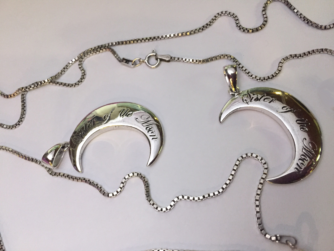 Stevie nicks half outlet moon necklace