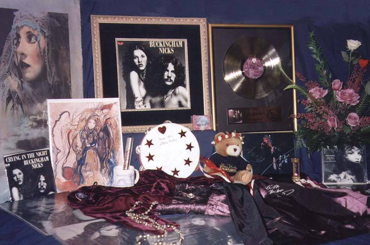 Wild Heart Promo poster ~ Buckingham Nicks Album signed by Stevie & Lindsey ~ 1983 RIAA Gold Record Award for the Wild Heart Album